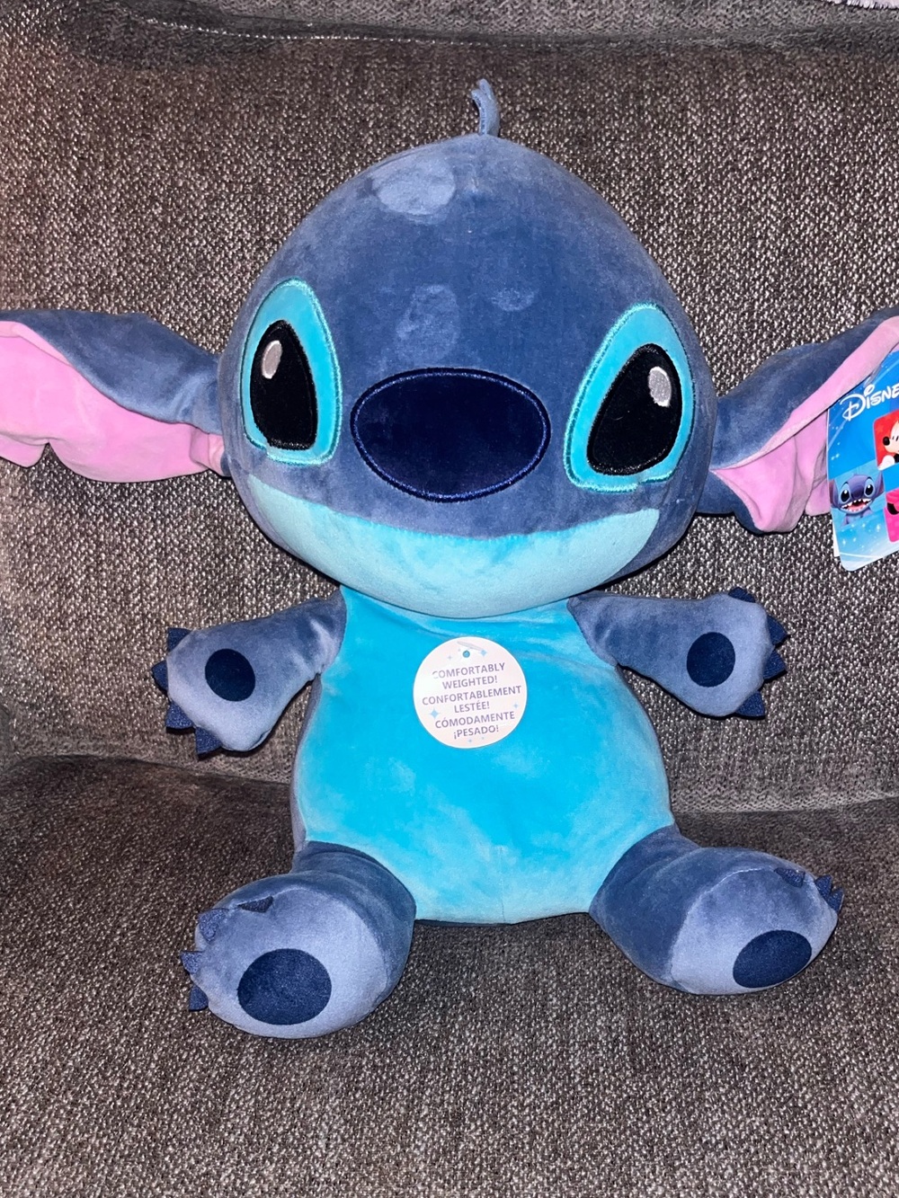 Weighted sensory stimulation Disney stuffed Stitch NWT